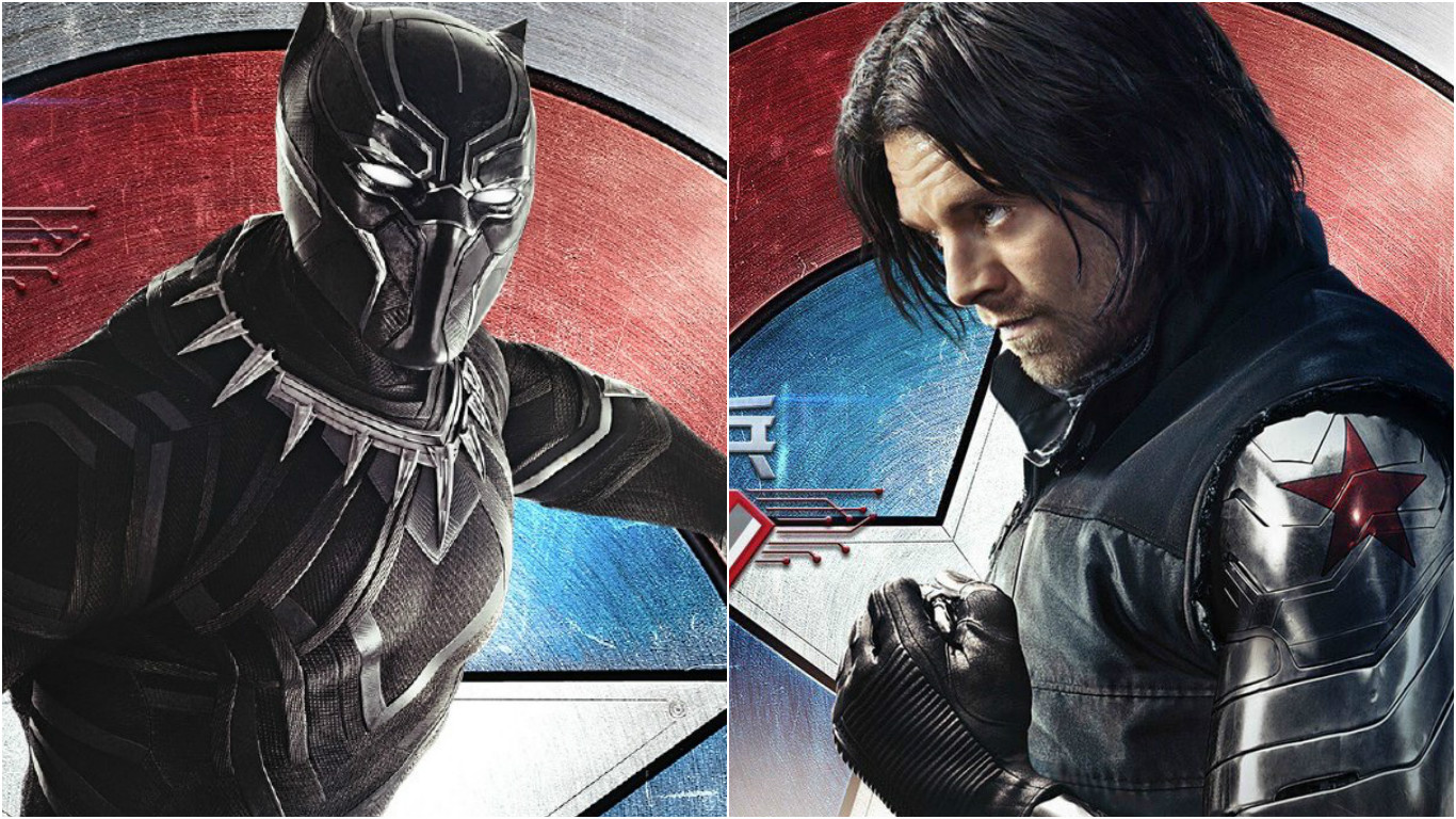 Black Panther, The Winter Soldier And More Featured In New Character Posters For 'Captain